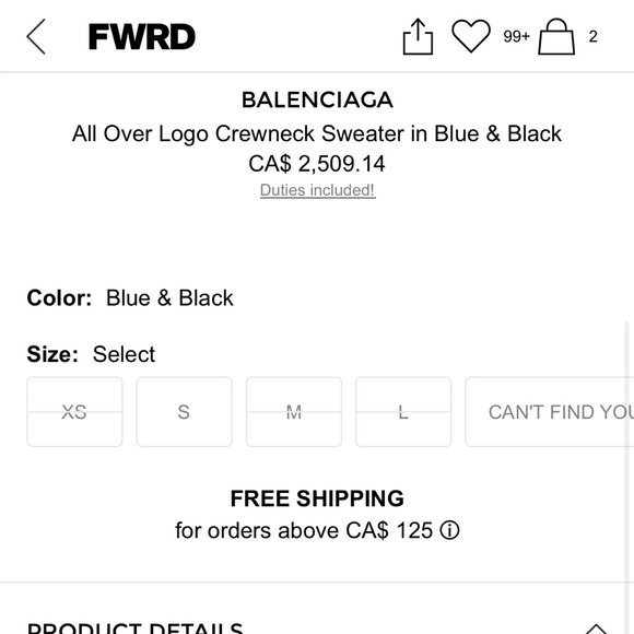 Balenciaga sweater - Picture 2 of 3